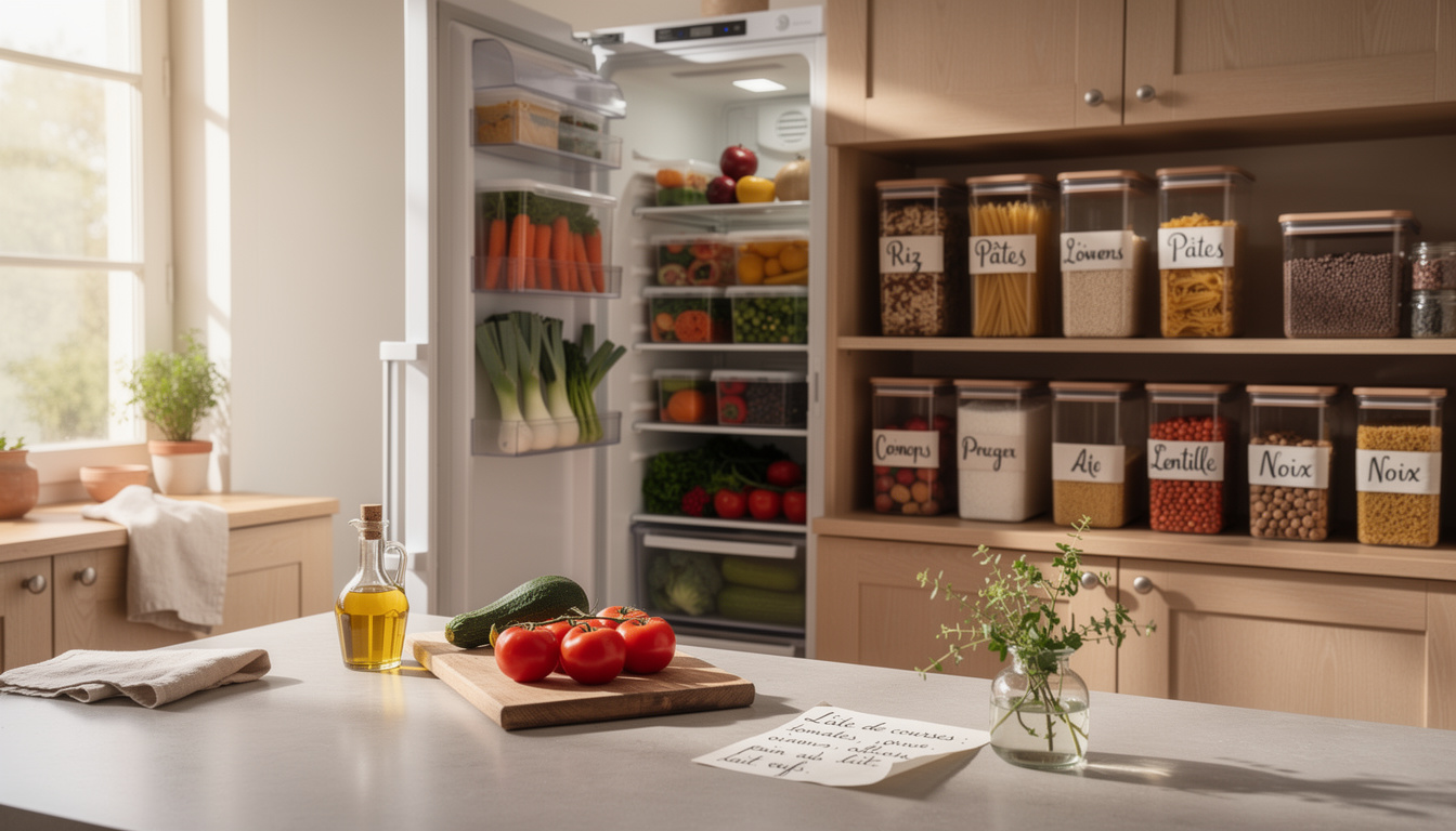 découvrez des astuces pratiques pour organiser votre cuisine efficacement et préparer des repas économiques toute la semaine.